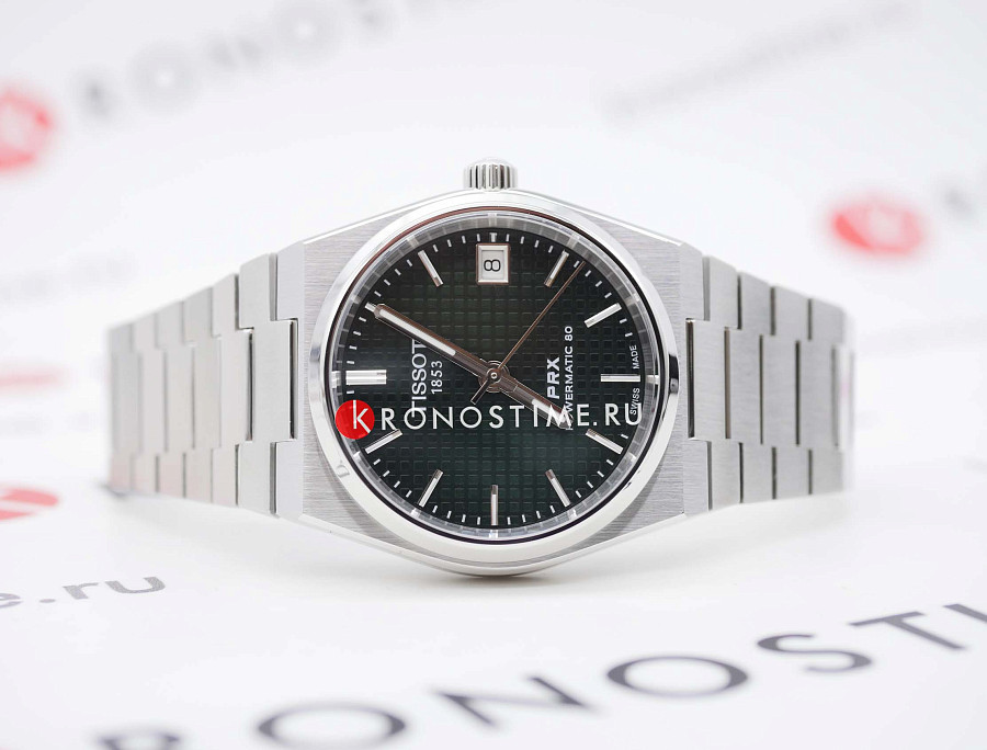 Часы Tissot PRX Powermatic 80 T137.207.11.091.00 — Швейцария, механические