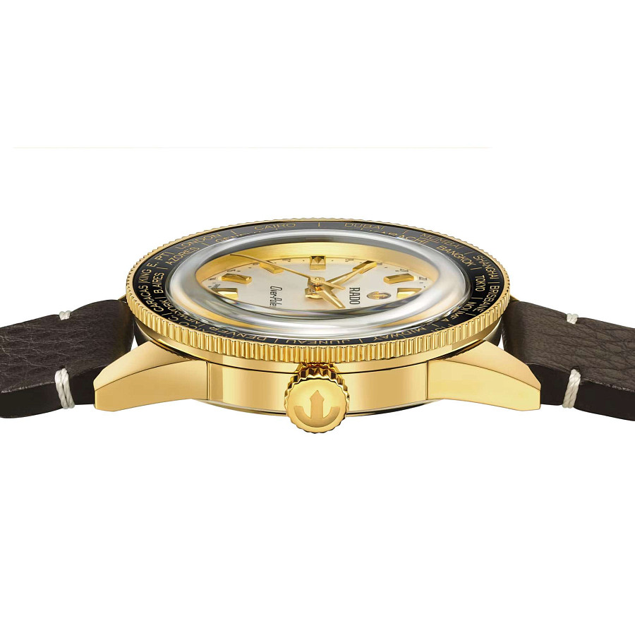 Часы Rado Captain Cook Over-Pole Limited Edition R32193018 — белый, металл сталь
