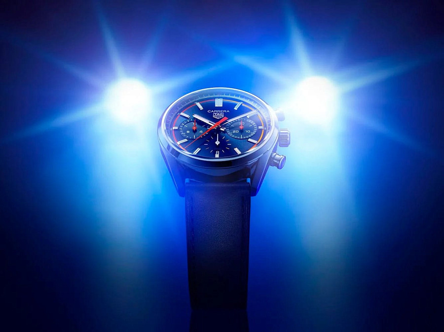 Часы TAG Heuer Carrera Chronograph CBN201D.FC6543 — черный, сталь металл