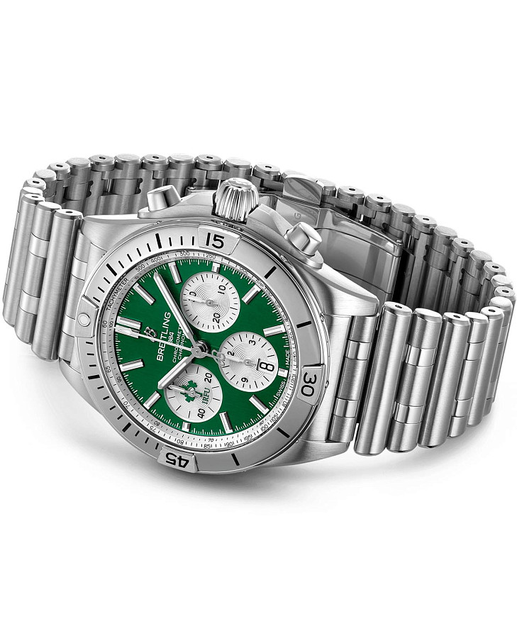 Часы Breitling Chronomat B01 42 Six Nations Ireland AB0134A91L1A1 — сталь металл, Швейцария