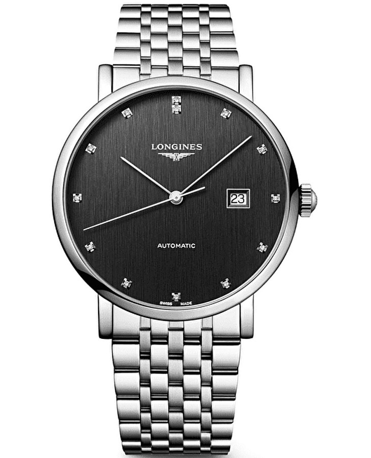 Часы Longines Elegant Collection L4.911.4.78.6 — мужские, черный