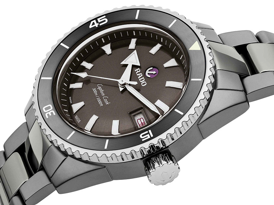 Часы Rado Captain Cook High-Tech Ceramic Diver R32144102 — механические, керамика