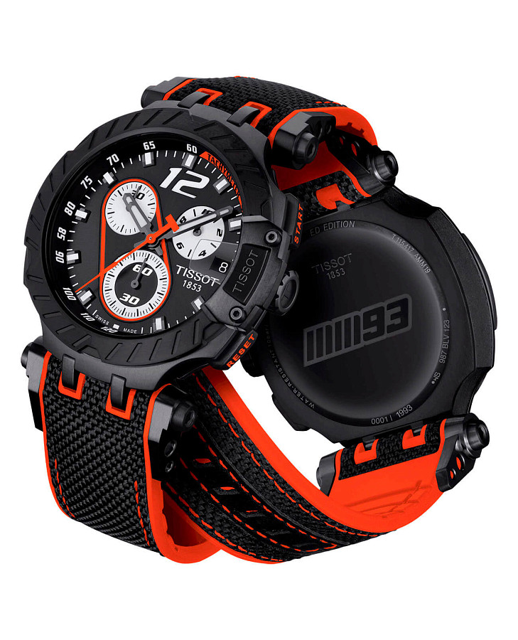 Часы Tissot T-Race Marc Marquez 2019 T115.417.37.057.01 — каучук, мужские