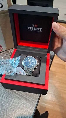 Фото покупателя: Швейцарские наручные часы Tissot PRC 200 Chronograph T114.417.11.047.00 с хронографом