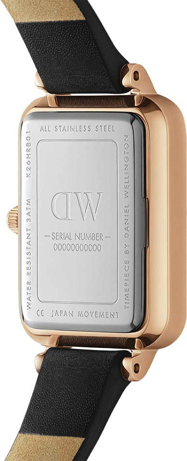 Часы Daniel Wellington Quadro Pressed Sheffeld DW00100439 — сталь, Швеция