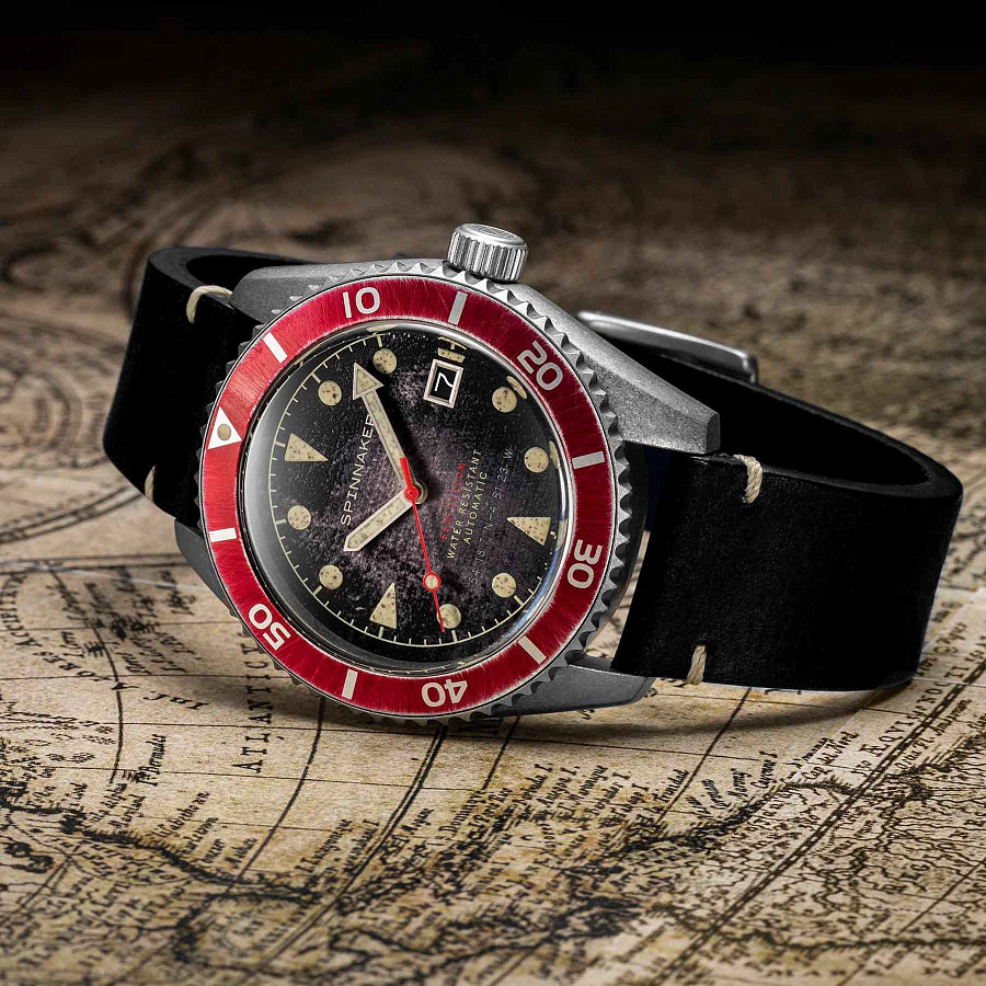 Часы Spinnaker Wreck SP-5089-01 — мужские, черный