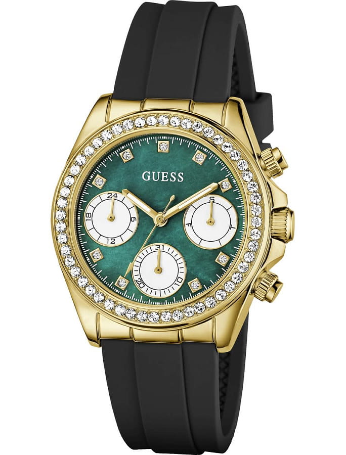 Часы Guess Sport Victoria GW1038L2 — кварцевые, металл сталь