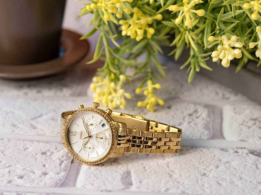 Часы Fossil Neutra ES5358 — металл сталь, США