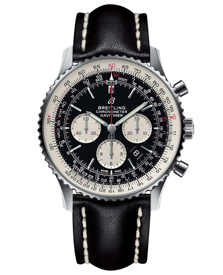 Часы Breitling Navitimer B01 Chronograph 46 AB0127211B1X1 — мужские