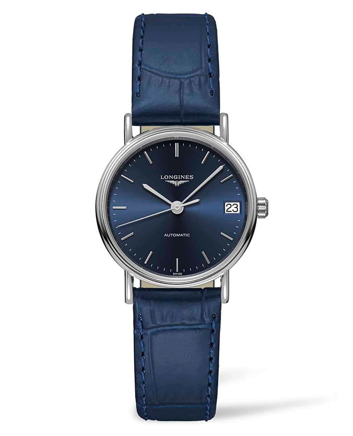 Часы Longines Presence L4.322.4.92.2 — женские, синий