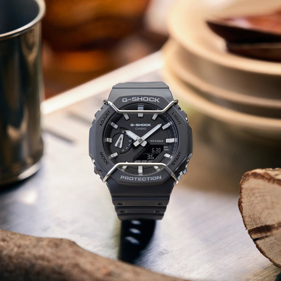 Часы Casio G-Shock GA-2100PTS-8ADR (GA-2100PTS-8A) — Япония, электронные