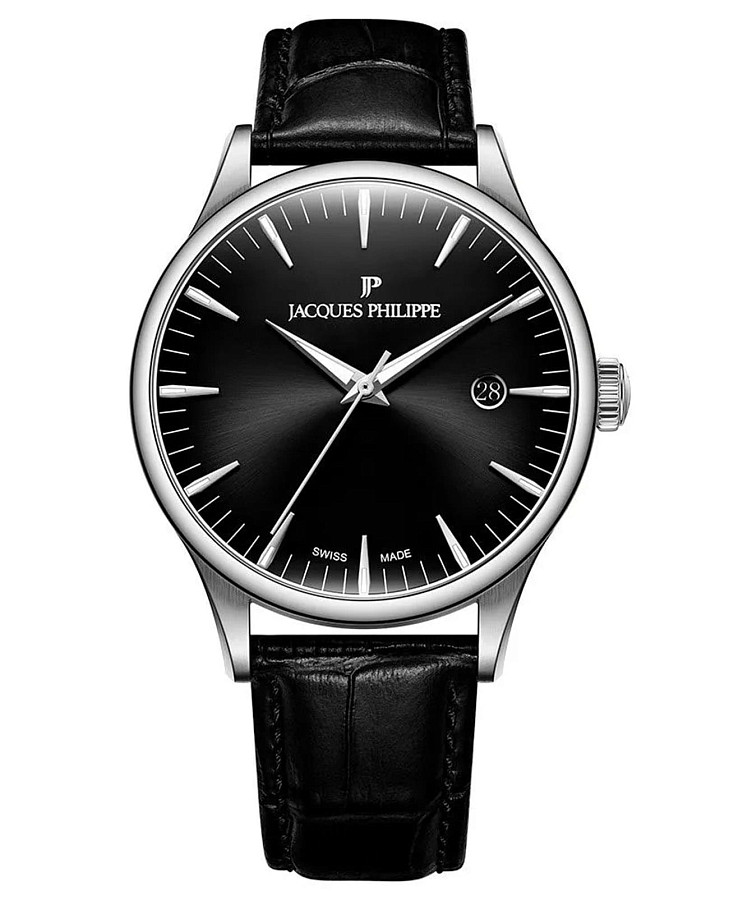 Часы Jacques Philippe Planum JPQGS661111 — мужские, черный