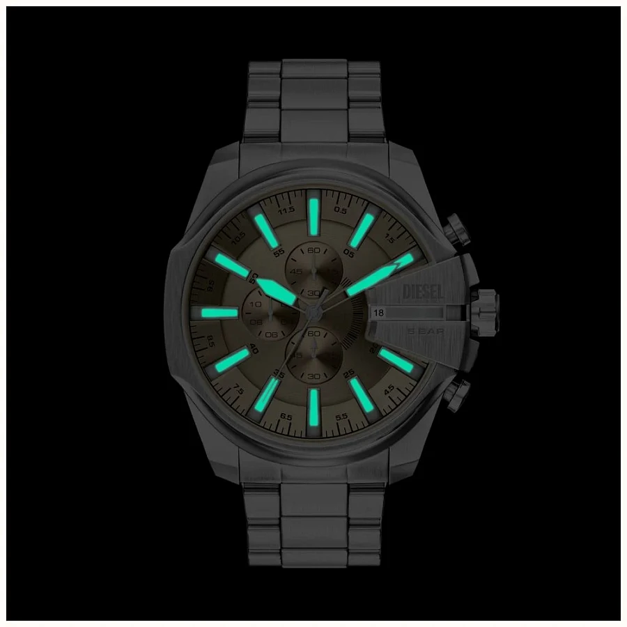 Часы Diesel Mega Chief Slim DZ4702 — кварцевые, Италия, мужские