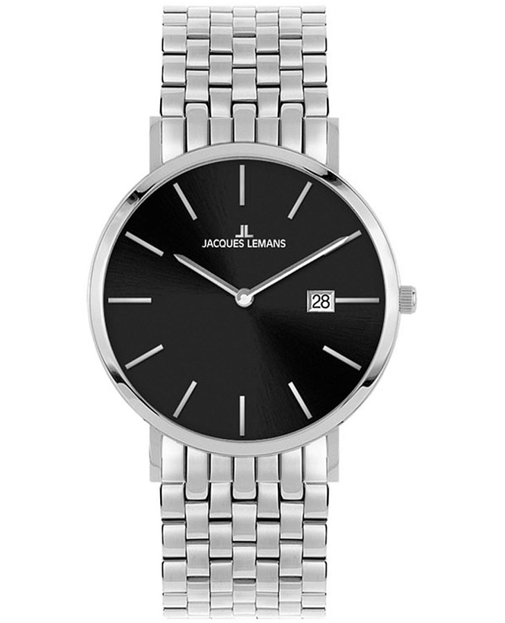 Часы Jacques Lemans Classic 1-2171G — мужские, черный
