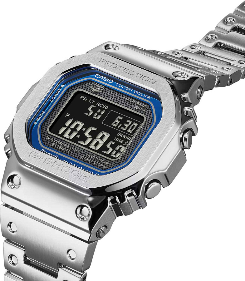 Часы Casio G-Shock GMW-B5000D-2DR (GMW-B5000D-2) — сталь металл, Япония