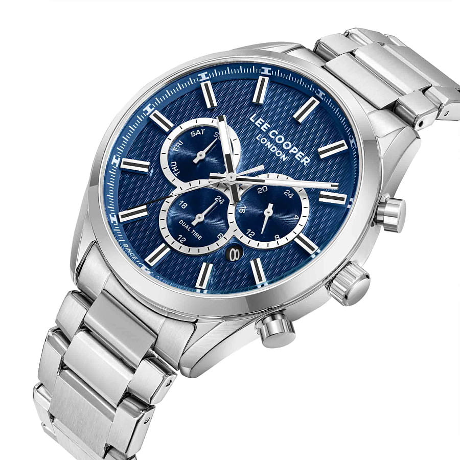 Часы Lee Cooper LC08153.390 — кварцевые, металл сталь