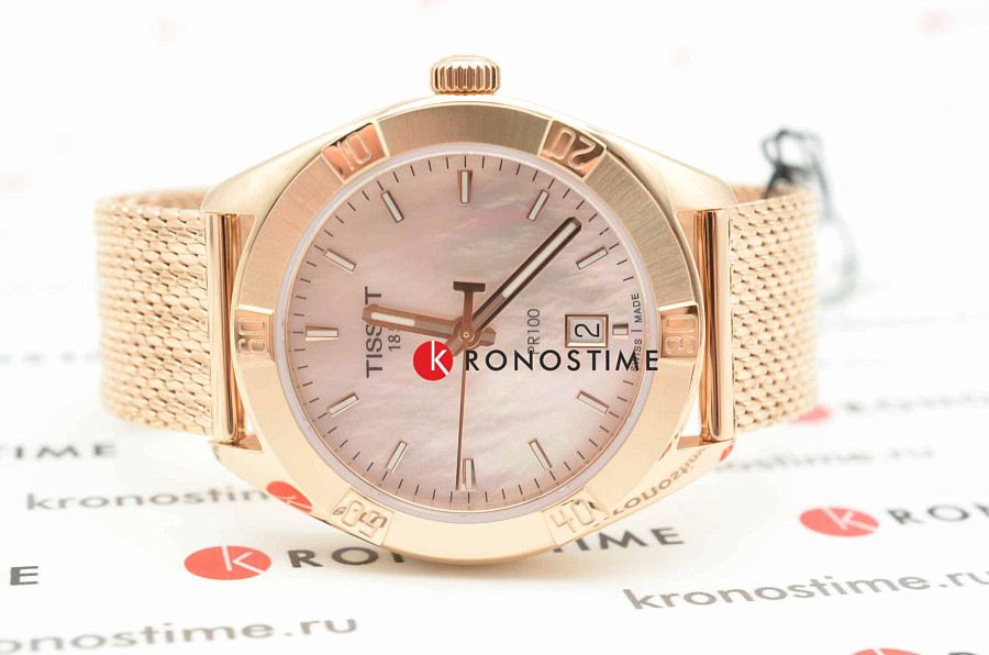 Часы Tissot PR 100 Sport Chic T101.910.33.151.00 — Швейцария, кварцевые