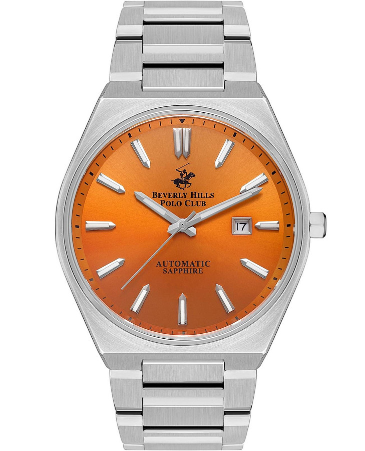 Часы Beverly Hills Polo Club BP3574X.380 — мужские, оранжевый