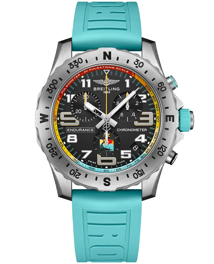 Часы Breitling Professional Endurance Pro 44 mm IRONMAN® World Championship 2026 E823108A1B1S1 — мужские, черный
