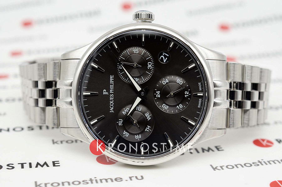 Часы Jacques Philippe Planum JPQGC671316 — кварцевые, металл сталь