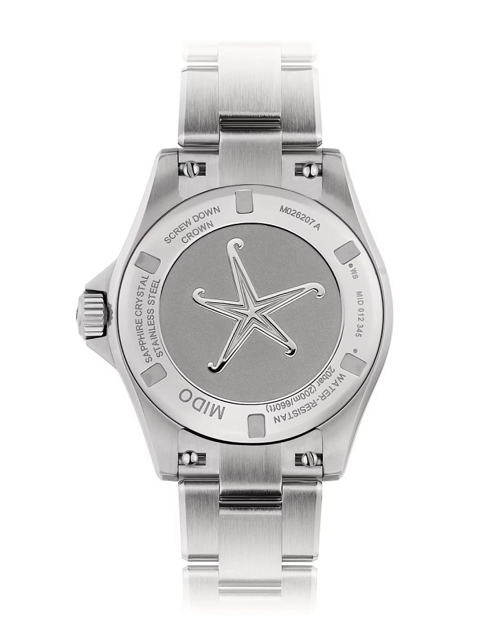 Часы Mido Ocean Star 36.5 M026.207.11.041.00 — механические, сталь металл