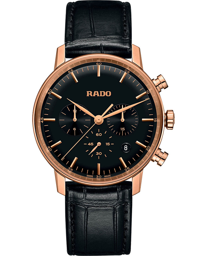 Часы Rado Coupole Classic R22911165 — мужские, черный