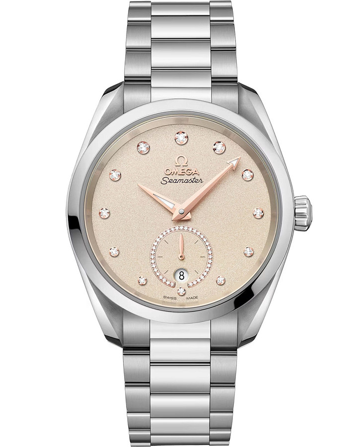 Часы Omega Seamaster Aqua Terra 220.10.38.20.59.001 — женские, бежевый