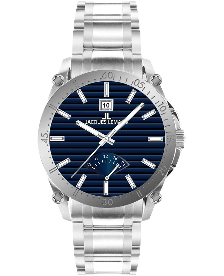 Часы Jacques Lemans Derby 1-2202L — мужские, синий