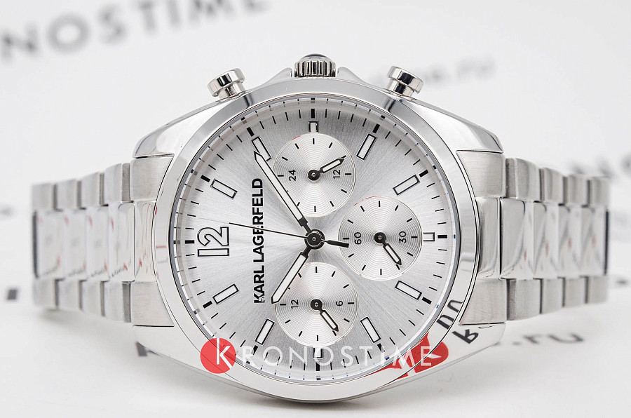 Часы Karl Lagerfeld Round Essentials R0553101503 — кварцевые, сталь металл
