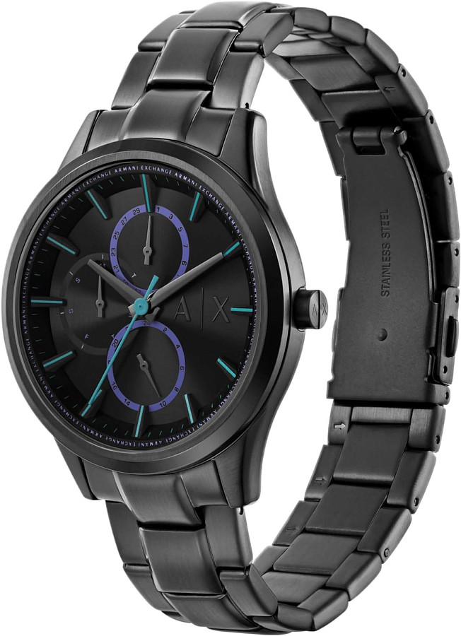 Часы Armani Exchange Dante AX1878 — кварцевые, сталь металл