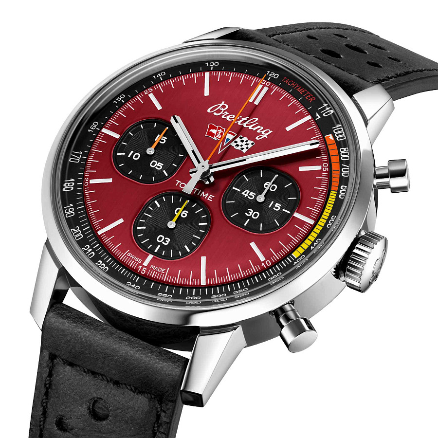 Часы Breitling Top Time Chevrolet Corvette A25310241K1X1 — механические, металл сталь