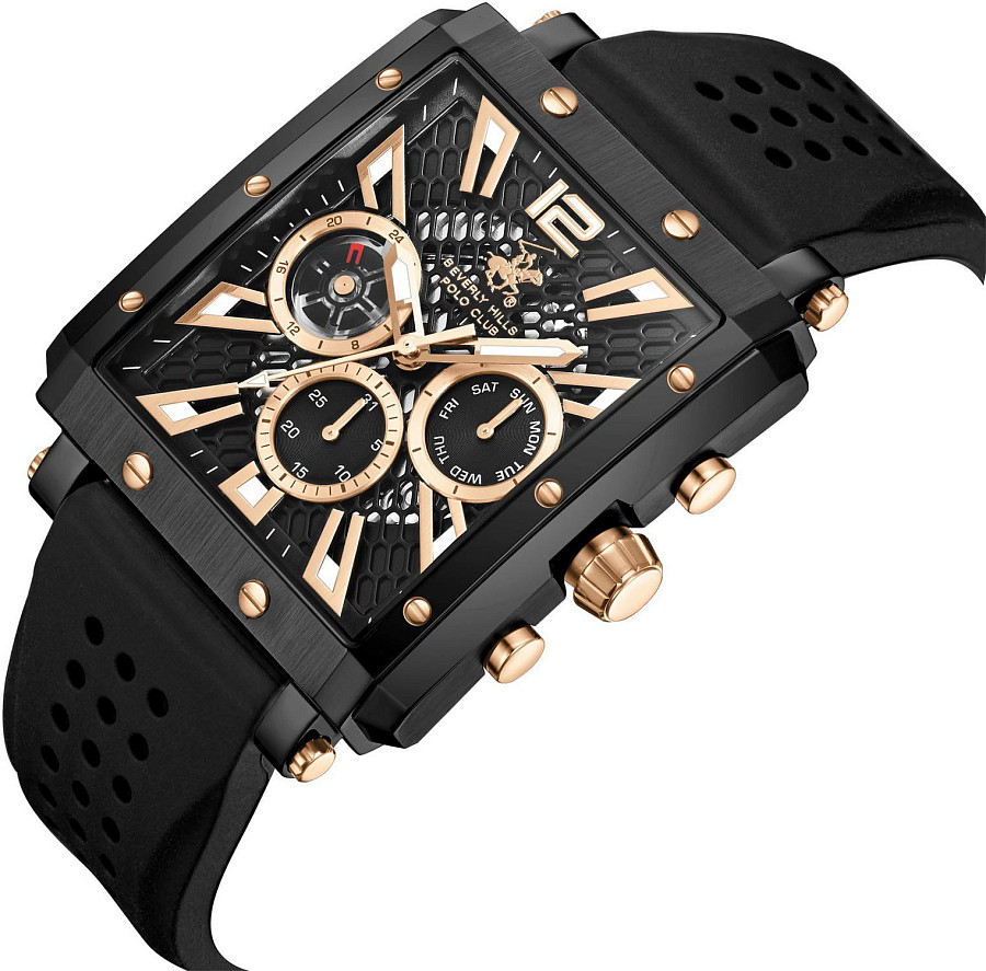 Часы Beverly Hills Polo Club BP3661X.651 — каучук, мужские