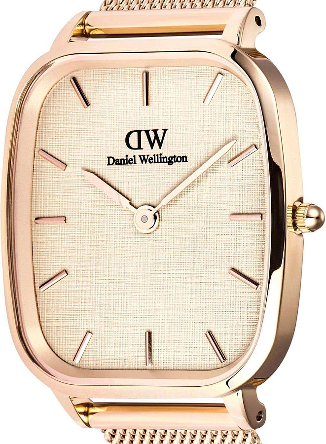 Часы Daniel Wellington Marlon Melrose Linen DW00100817 — кварцевые, сталь металл