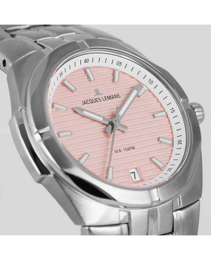 Часы Jacques Lemans Melbourne 1-2179G — нержавеющая сталь, мужские