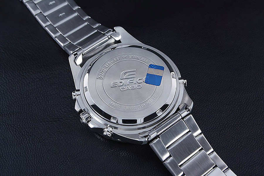 Часы Casio Edifice EFR-547D-1A — мужские, серебристый