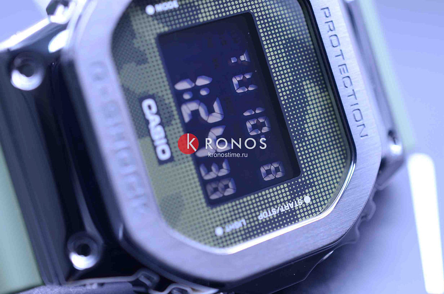 Часы Casio G-Shock GM-5600B-3 — мужские, электронные