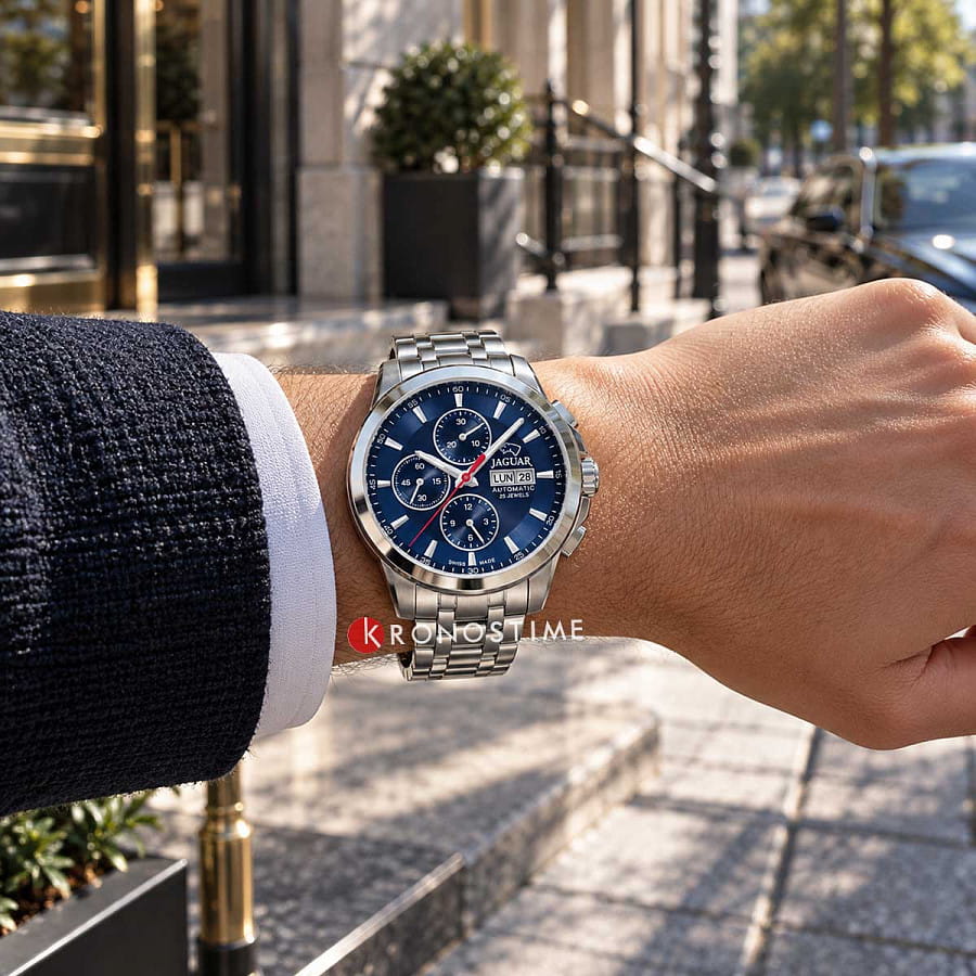 Часы Jaguar Le Chronographe J978/6 — металл сталь, Швейцария