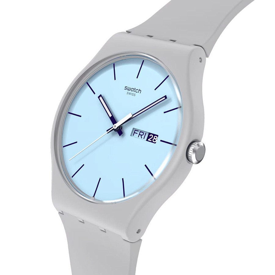 Часы Swatch New Gent Biosourced SO29M702 — женские, силикон