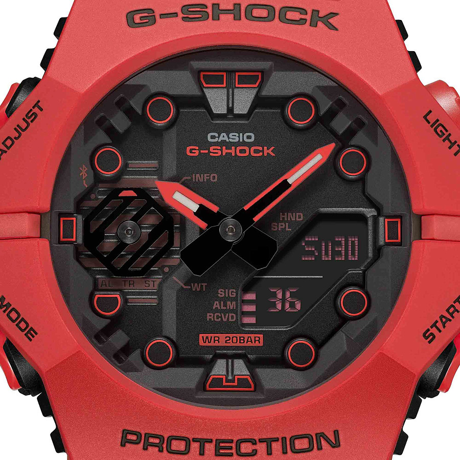 Часы Casio G-Shock GA-B001-4ADR (GA-B001-4A) — мужские, пластик