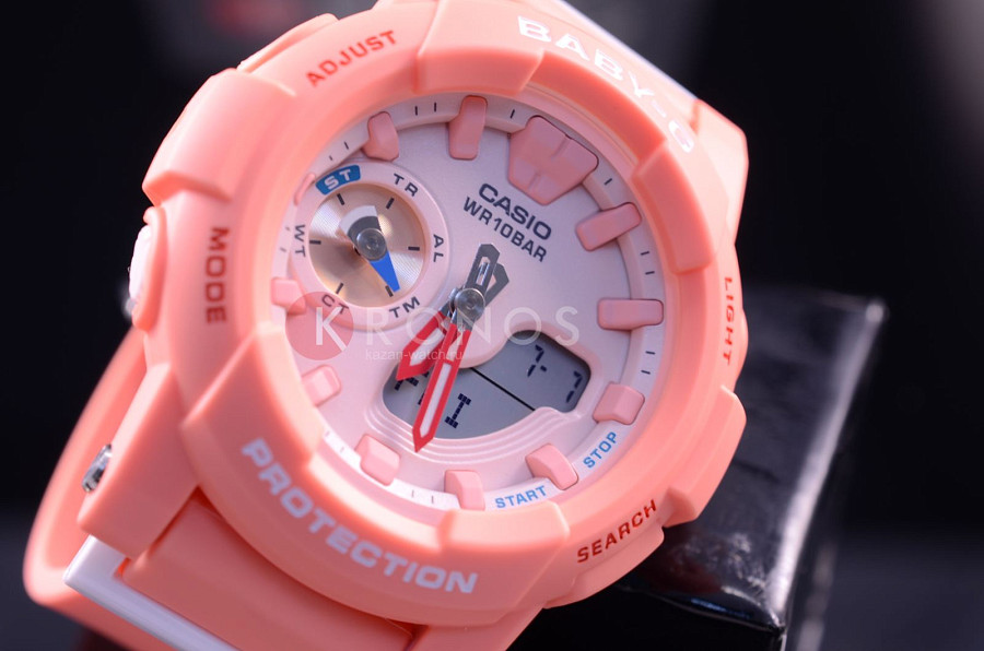 Часы Casio Baby-G BGA-185-4A — кварцевые, пластик