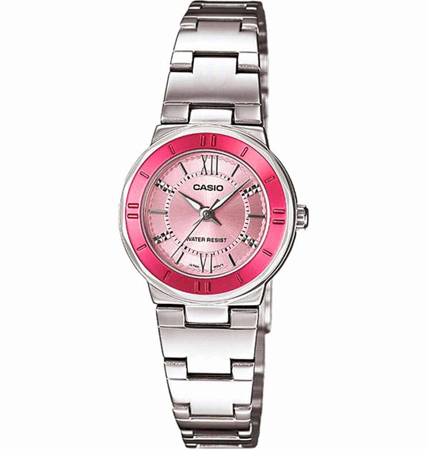 Часы Casio LTP-1368D-4A — женские, розовый