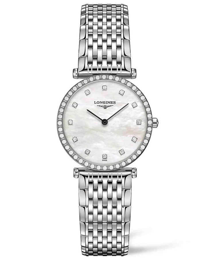 Часы Longines La Grande Classique L4.523.0.87.6 — женские, перламутровый