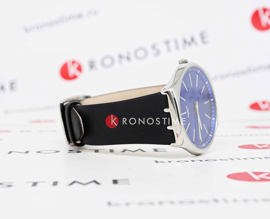 Часы Swatch Skin Irony 42 SS07S125 — кожаный, мужские