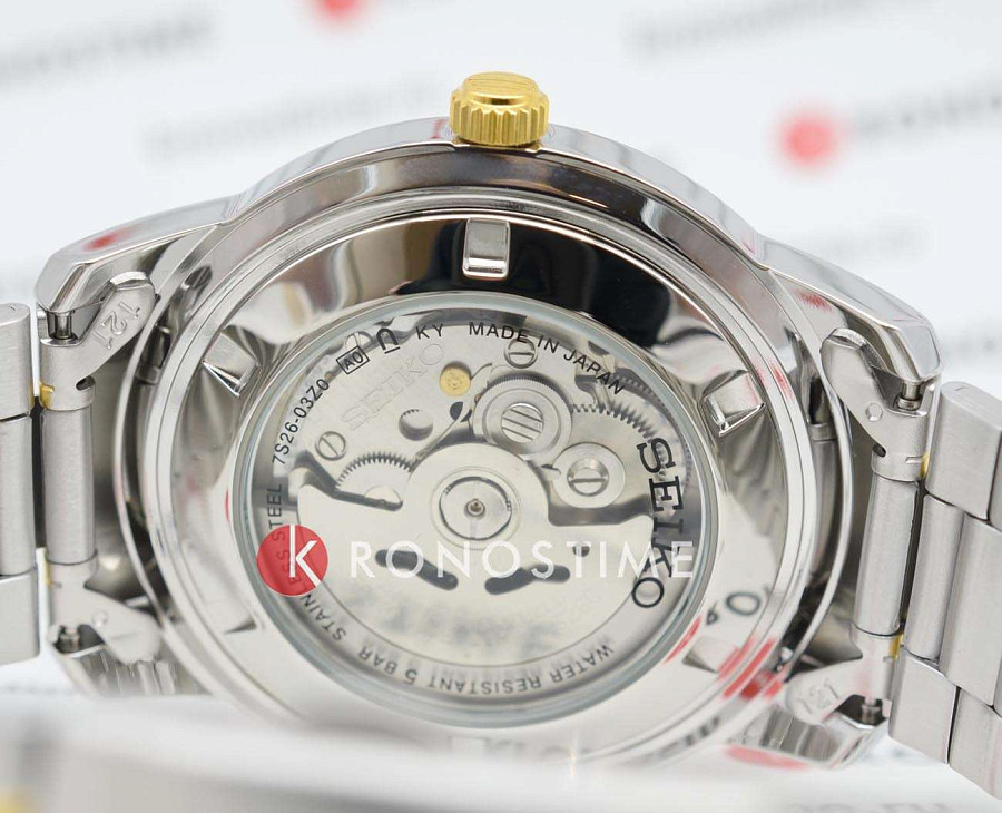 Часы Seiko 5 Regular SNKM92J1 — сталь c pvd покрытием, мужские