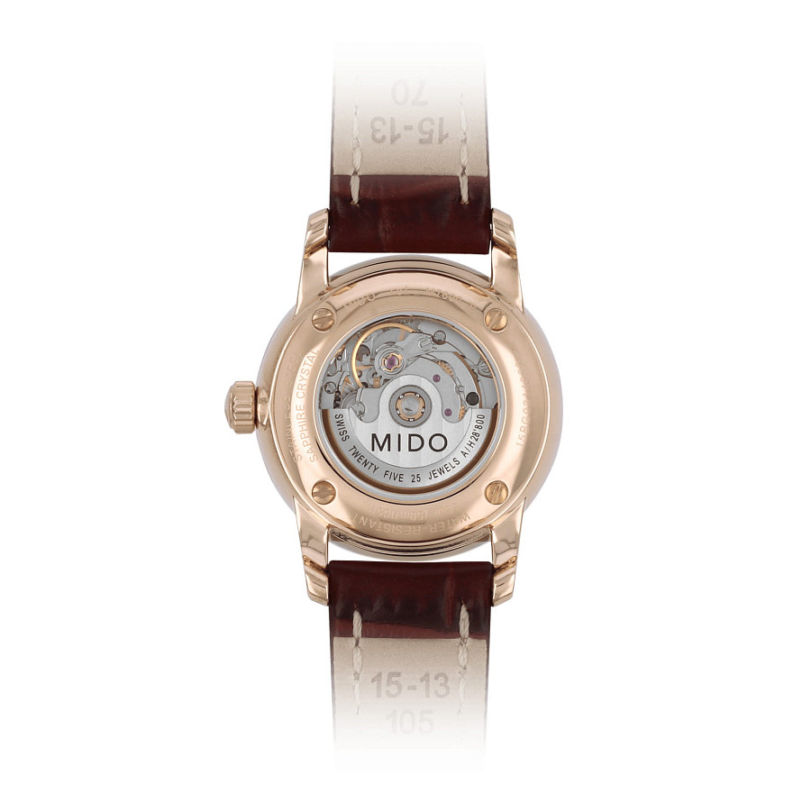 Часы Mido Baroncelli M7600.3.26.8 — механические, металл сталь
