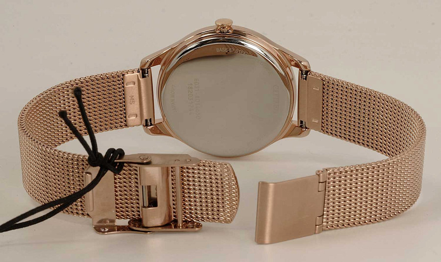 Часы Citizen Eco-Drive EM0508-80Y — женские, нержавеющая сталь с ip-покрытием