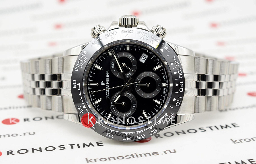 Часы Jacques Philippe JPQGC711316SBB — кварцевые, металл сталь