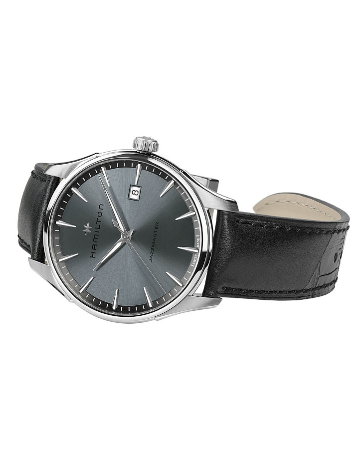 Часы Hamilton Jazzmaster Gent Quartz H32451742 — сталь металл, Швейцария