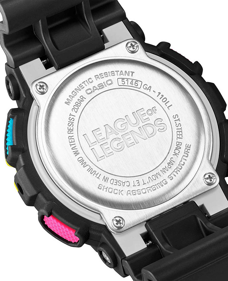 Часы Casio G-Shock GA-110LL-1ADR (GA-110LL-1A) — электронные, пластик