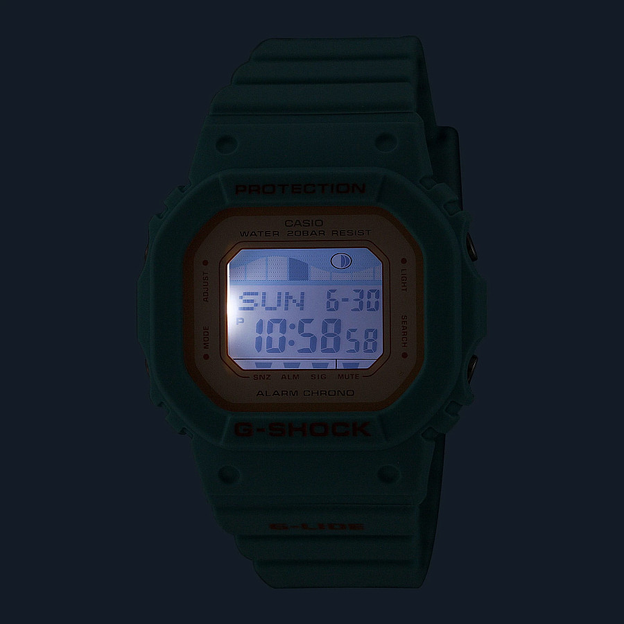 Часы Casio G-Shock GLX-S5600-3 — женские, пластик